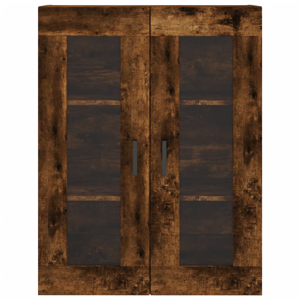 Füstös tölgy színű szerelt fa magasszekrény 69,5 x 34 x 180 cm 6