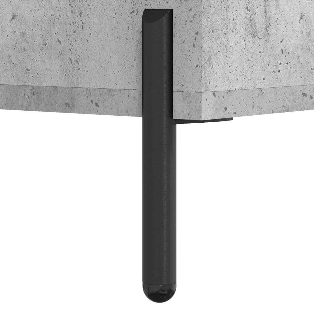 Betonszürke szerelt fa magasszekrény 34,5x34x180 cm 12