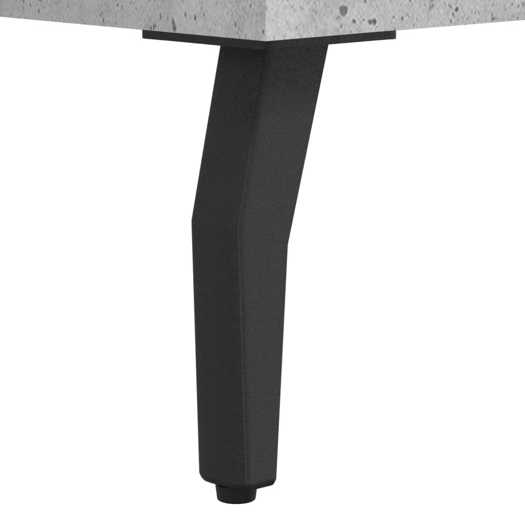 Betonszürke szerelt fa magasszekrény 34,5x34x180 cm 13