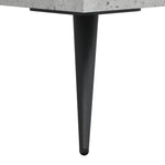 Betonszürke szerelt fa magasszekrény 69,5 x 34 x 180 cm 13