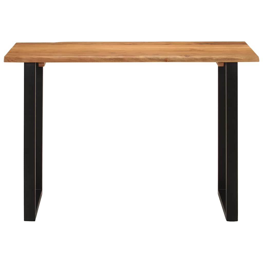 Tömör akácfa étkezőasztal 110 x 50 x 76 cm 4