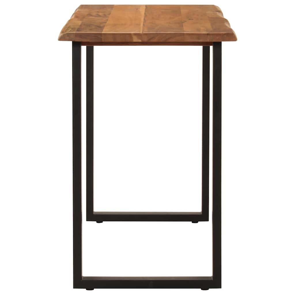 Tömör akácfa étkezőasztal 110 x 50 x 76 cm 5