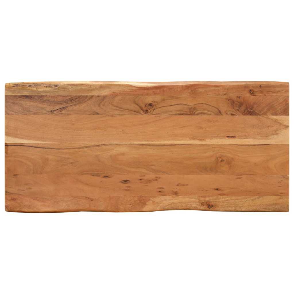 Tömör akácfa étkezőasztal 110 x 50 x 76 cm 6