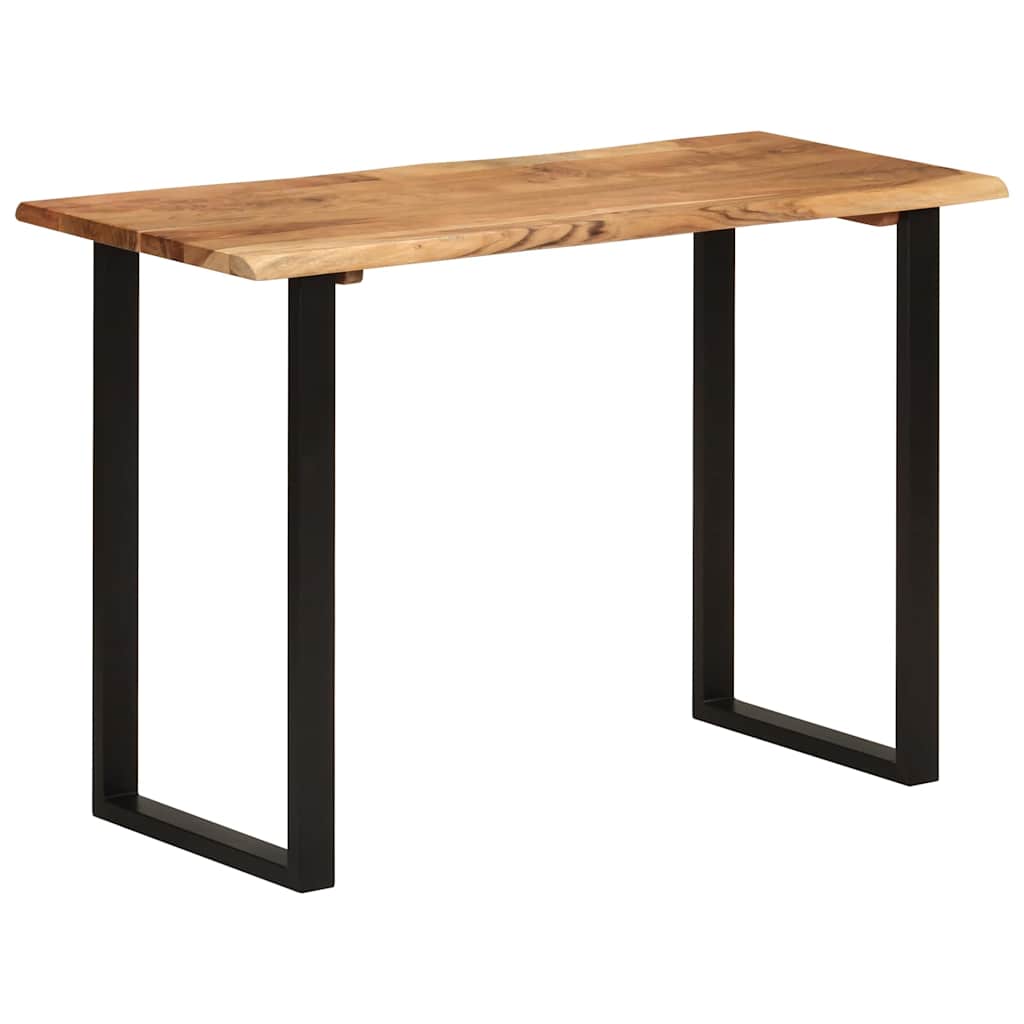 Tömör akácfa étkezőasztal 110 x 50 x 76 cm 11
