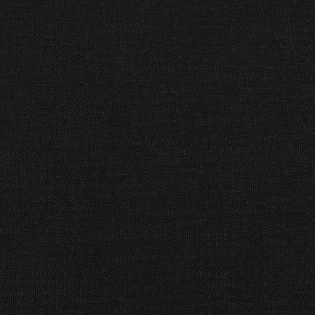 Fekete szövet rugós ágy matraccal 140 x 200 cm 9