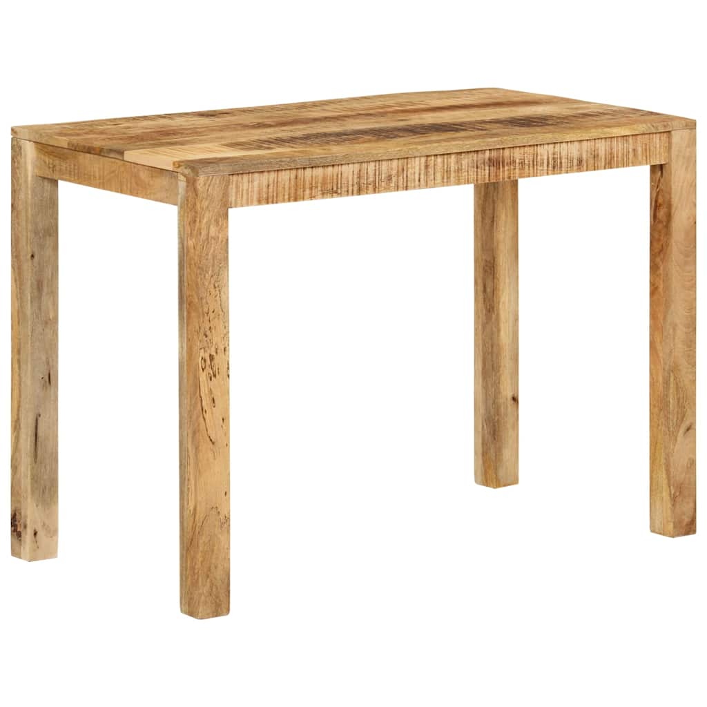 Tömör mangófa étkezőasztal 110 x 55 x 76 cm 12