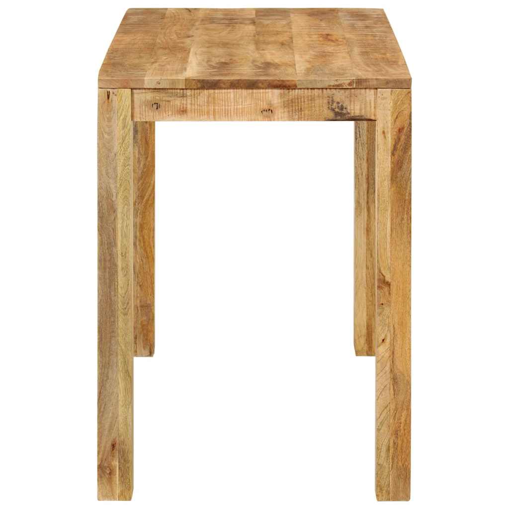 Tömör mangófa étkezőasztal 110 x 55 x 76 cm 3