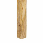 Tömör mangófa étkezőasztal 110 x 55 x 76 cm 6