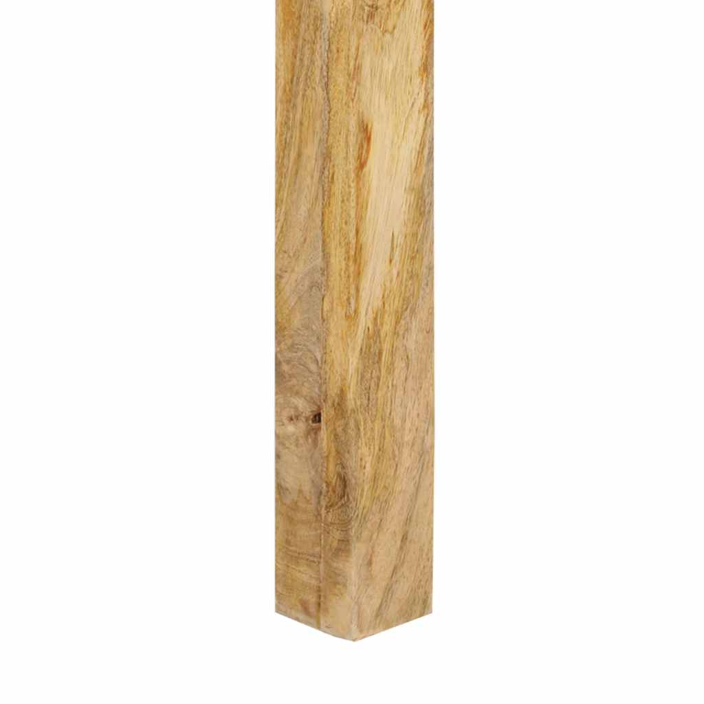 Tömör mangófa étkezőasztal 110 x 55 x 76 cm 6