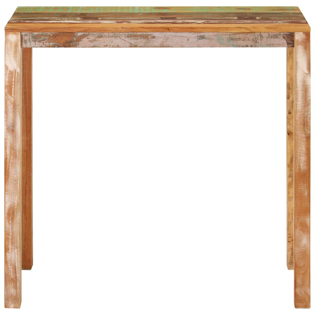 Tömör újrahasznosított fa bárasztal 112 x 55 x 108 cm 2