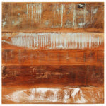 Tömör újrahasznosított fa dohányzóasztal 55 x 55 x 35 cm 4