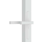 Fehér ESG üveg és alumínium beltéri ajtó 76 x 201,5 cm 5
