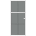 Fehér ESG üveg és alumínium beltéri ajtó 93 x 201,5 cm 3