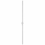 Fehér ESG üveg és alumínium beltéri ajtó 93 x 201,5 cm 4