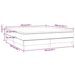 Rózsaszín bársony rugós ágy matraccal 120 x 200 cm 10