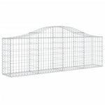 18 db íves horganyzott vas gabion kosár 200x30x60/80 cm 3