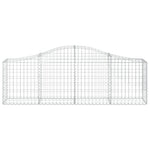 18 db íves horganyzott vas gabion kosár 200x30x60/80 cm 4