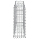 25 db íves horganyzott vas gabion kosár 200x30x80/100 cm 5