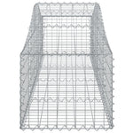 25 db íves horganyzott vas gabion kosár 200x50x40/60 cm 5