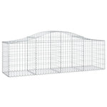 50 db íves horganyzott vas gabion kosár 200x50x60/80 cm 3