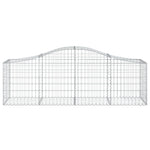 50 db íves horganyzott vas gabion kosár 200x50x60/80 cm 4