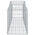 50 db íves horganyzott vas gabion kosár 200x50x60/80 cm 5