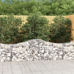 50 db íves horganyzott vas gabion kosár 200x50x60/80 cm