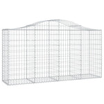 20 db íves horganyzott vas gabion kosár 200x50x100/120 cm 3