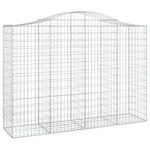 11 db íves horganyzott vas gabion kosár 200x50x140/160 cm 3
