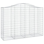 13 db íves horganyzott vas gabion kosár 200x50x140/160 cm 3