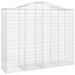 11 db íves horganyzott vas gabion kosár 200x50x160/180 cm 3