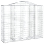 13 db íves horganyzott vas gabion kosár 200x50x160/180 cm 3