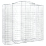 3 db íves horganyzott vas gabion kosár 200x50x180/200 cm 3