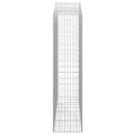 3 db íves horganyzott vas gabion kosár 200x50x200/220 cm 5