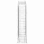 7 db íves horganyzott vas gabion kosár 200x50x220/240 cm 5