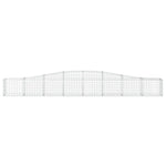 15 db íves horganyzott vas gabion kosár 400x30x40/60 cm 4