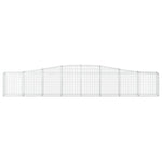 2 db íves horganyzott vas gabion kosár 400x30x60/80 cm 4