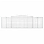 25 db íves horganyzott vas gabion kosár 400x30x100/120 cm 4