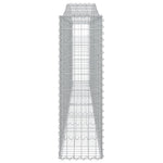 25 db íves horganyzott vas gabion kosár 400x30x100/120 cm 5