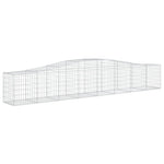 25 db íves horganyzott vas gabion kosár 400x50x60/80 cm 3