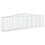 20 db íves horganyzott vas gabion kosár 400x50x100/120 cm 3