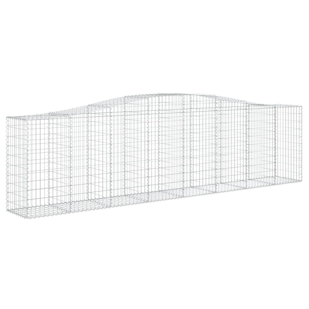 20 db íves horganyzott vas gabion kosár 400x50x100/120 cm 3