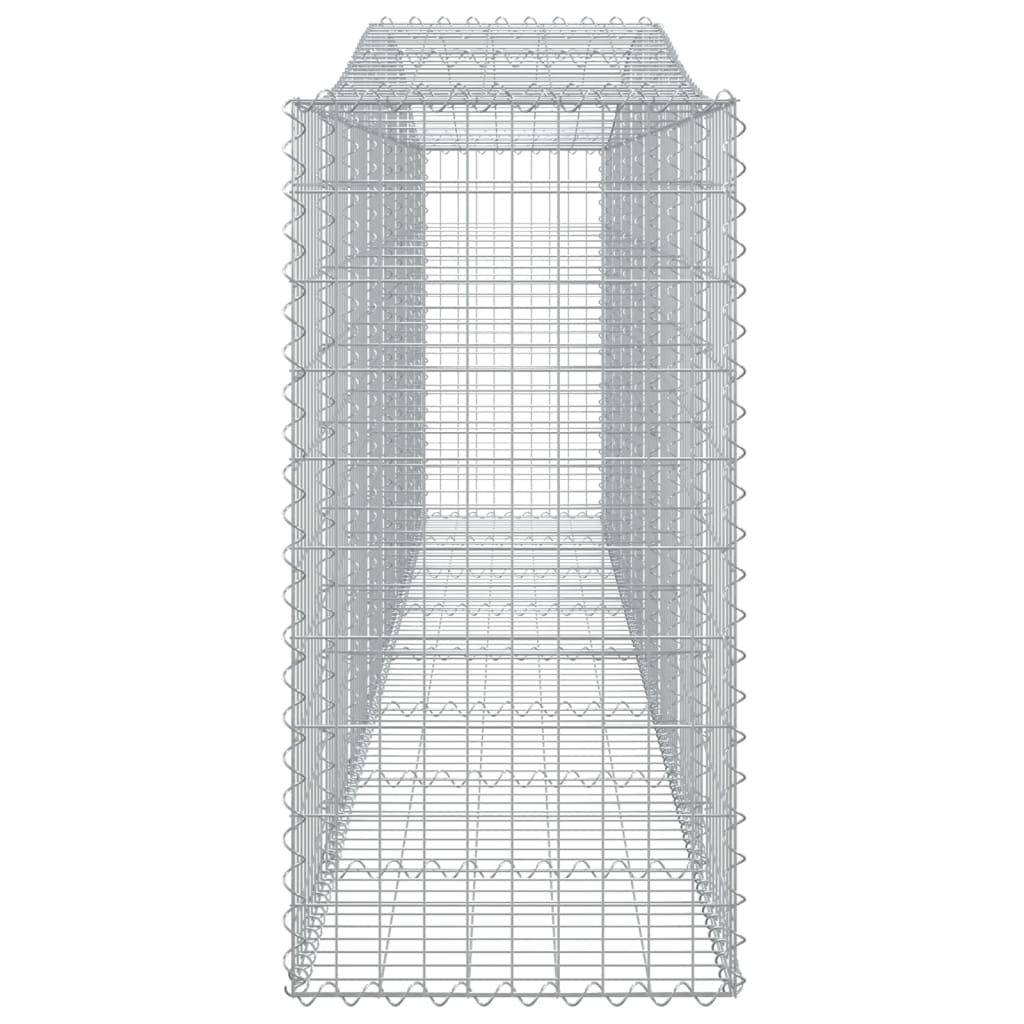 20 db íves horganyzott vas gabion kosár 400x50x100/120 cm 5