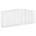 8 db íves horganyzott vas gabion kosár 400x50x140/160 cm 3