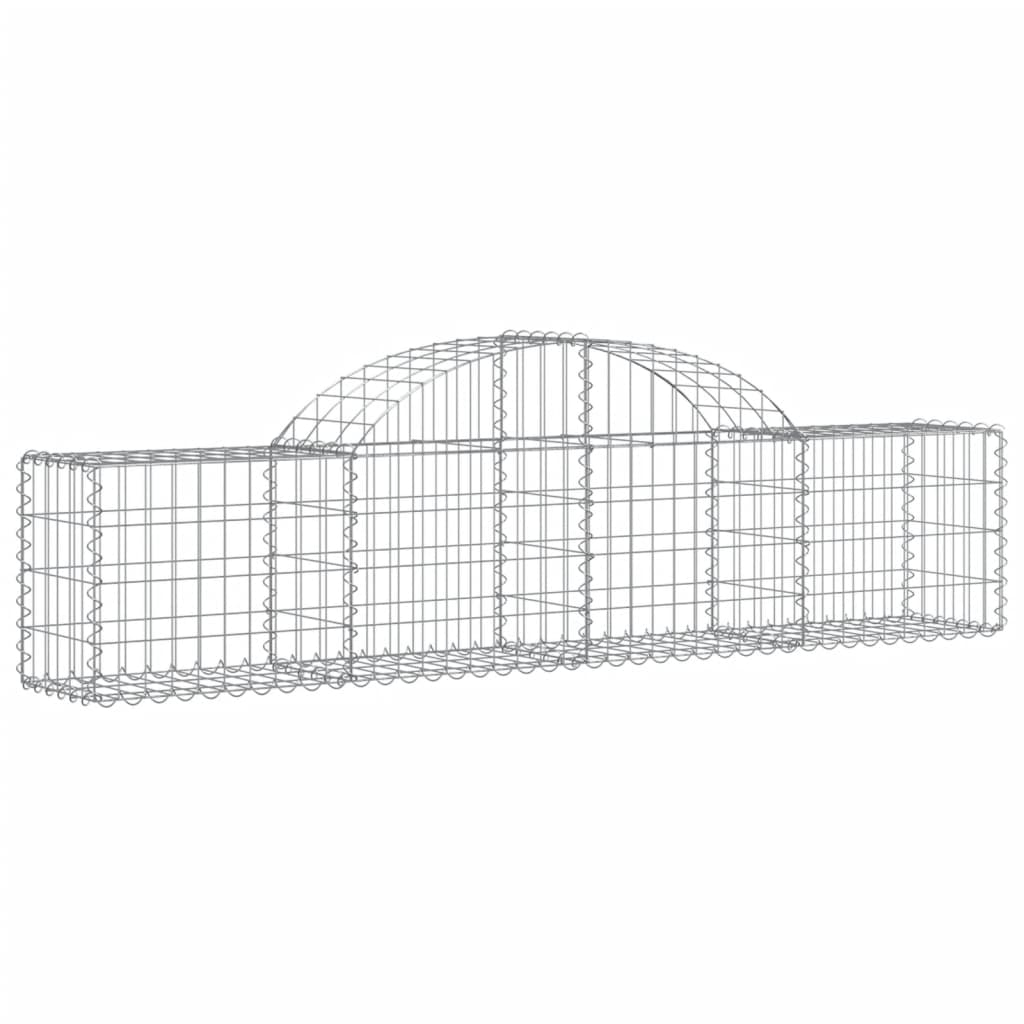 20 db íves horganyzott vas gabion kosár 200x30x40/60 cm 3