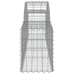 20 db íves horganyzott vas gabion kosár 200x30x40/60 cm 5
