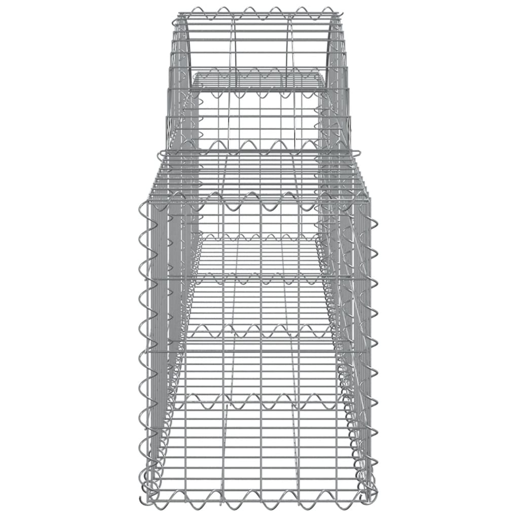 20 db íves horganyzott vas gabion kosár 200x30x40/60 cm 5