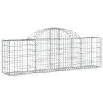 15 db íves horganyzott vas gabion kosár 200x30x60/80 cm 3