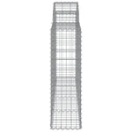 2 db íves horganyzott vas gabion kosár 200x30x100/120 cm 5