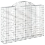 13 db íves horganyzott vas gabion kosár 200x30x140/160 cm 3